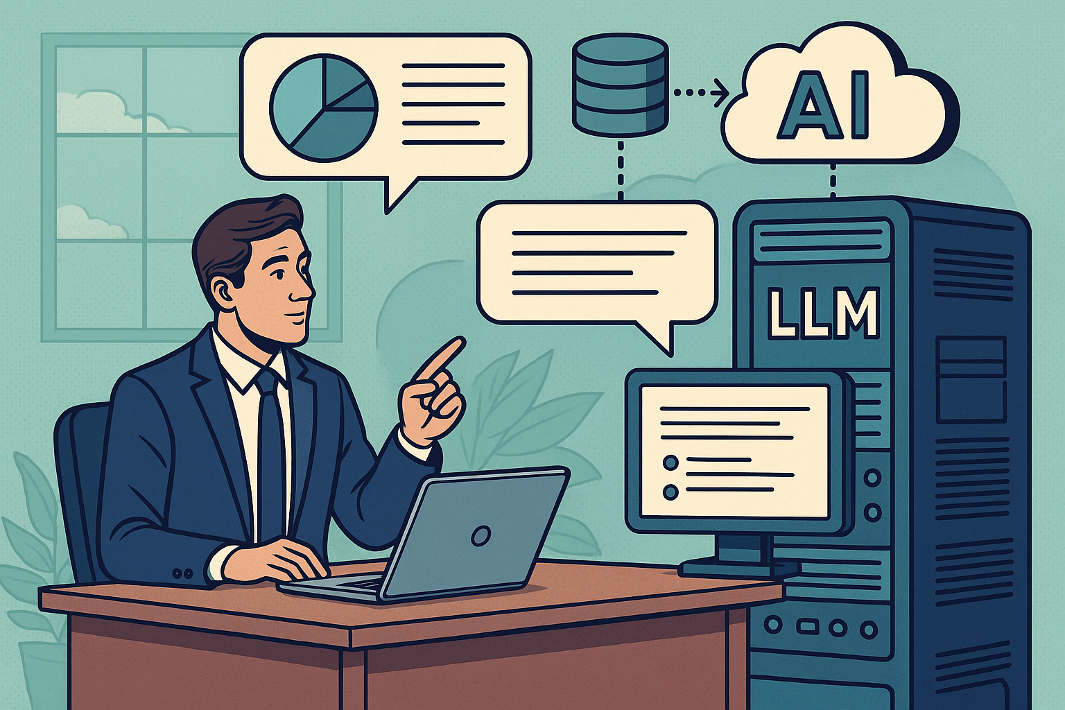 LLM privato con RAG: AI generativa privata e sicura